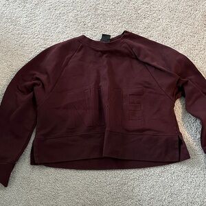Nike Maroon Crewneck Sweatshirt